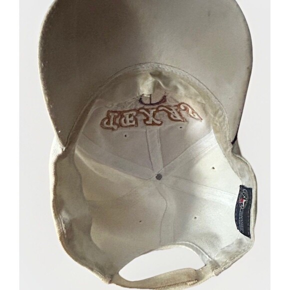 Vintage Texas Hat Cowboy Boot Embroidered State Flag Brim Souvenir Cap - Picture 6 of 7